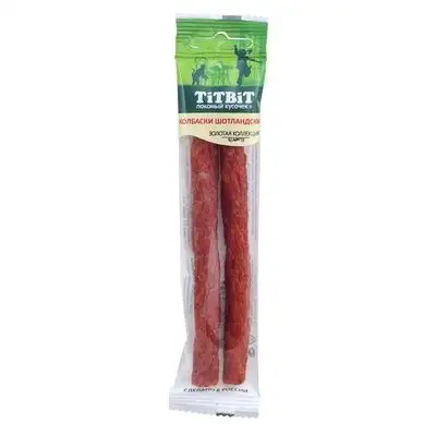 Купить titbit Лакомства для кошек колбаски Шотландские