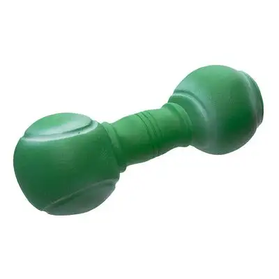Купить yami-yami игрушка для собак "Гантель с бейсбольными мячами", зеленая