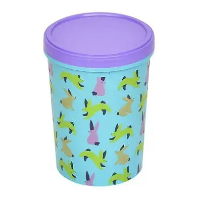 Tappi Тэтиг контейнер пластиковый для корма для собак и кошек, голубой