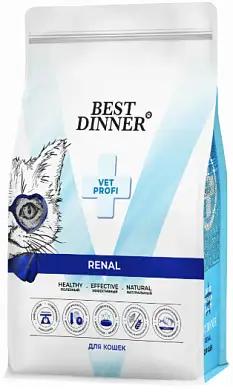 Best Dinner Vet Profi Renal сухой корм для кошек для поддержания функции почек